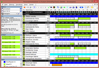 Einsatzplanung Screenshot